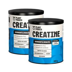 Kit 2X: Creatina Monohidratada Plant Power 300g