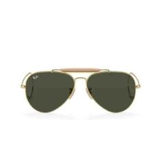 Óculos de Sol  Ray-Ban Outdoorsman Ouro 0RB3030 L0216 58-Unissex