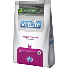 Ração Farmina Vet Life Natural Urinary Struvite para Gatos Adultos com Distúrbios Urinários - 400 g