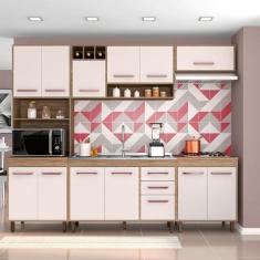 Cozinha Compacta 5 Peças Balcão Pia/Cuba Barcelona Poliman Móveis