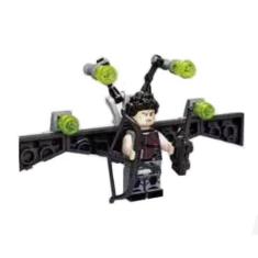 Boneco Blocos De Montar Gavião Arqueiro Veículo