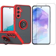Capa Anel Fosca Para Samsung Galaxy A25 + Pelicula Hidrogel - GR Globa