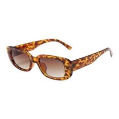 Óculos De Sol Retrô Futura Lente Leopardo Blogueira Moda Uv - Importad