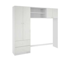 Guarda Roupa Infantil Conjugado Ternura 4 Portas - Peternella, Branco