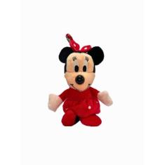 Minnie de Pelúcia Disney Escolha o Tamanho Perfeito Vermelha - OMFkids