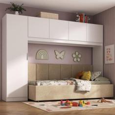 Guarda-Roupas 5 Portas Maçã do Amor Multimóveis BB4021, Branco