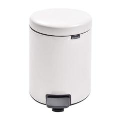 Lixeira Em Aço 5 Litros New Icon Brabantia Branca