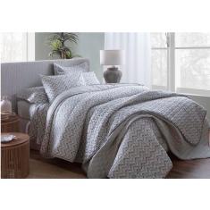 Jogo de Cama Duplo Casal 140 Fios Jade Realce Premium Sultan