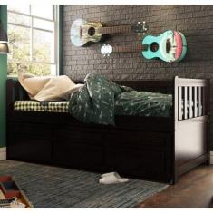 Bicama Solteiro Reta 3 Gavetas