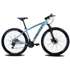 Bicicleta Aro 29 Rino Everest Hidraulic Shimano 27 marchas - Kit Sunrace + Trava-Unissex