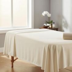 Lençol De Maca Superior Sem Elástico 2,40M X 1,30M Micro Percal 400 Fi