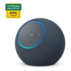 Echo Dot Max Smart Speaker Com Alexa Grafite Amazon Bivolt, Preto, P, 