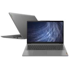 Notebook Lenovo Ultrafino Ideapad 3 R5-5500U 12Gb 256Gb Ssd Linux 15.6