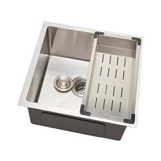 Pingoo.casa, Cuba para Cozinha com Acessórios, Contém Local Para Dosador de Detergente, Gourmet, Sofisticada, Material em Aço Inox Escovado 304 De Maior Durabilidade