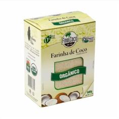 Kit 3X: Farinha de Coco Integral Orgânica Finococo 500g