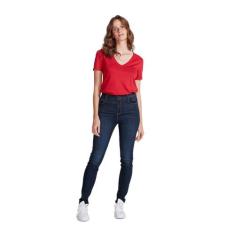 Calça Jeans Feminina Cintura Alta Super Skinny - Hering