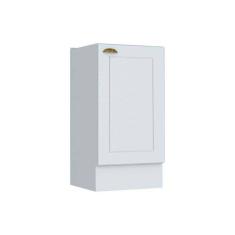 Balcão De Cozinha Americana C/ 1 Porta S/ Tampo 40cm Branco - Henn