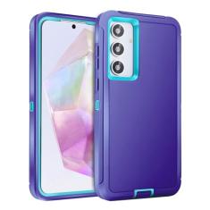 Cljlixcy Capa para Galaxy A35, proteção contra quedas, resistente, resistente, à prova de choque/queda/poeira, capa protetora durável de 3 camadas para Samsung Galaxy A35 5G SM-A356U/SM-A356E versão