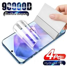 Protetor De Tela De Hidrogel Samsung Série A 4pcs Para A55 A54 A15 A34