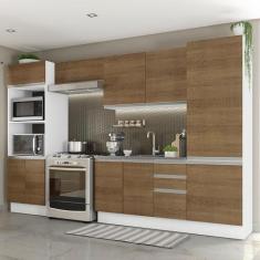 Cozinha Completa Madesa 100% MDF Acordes 2 gavetas 11 Portas (Sem Tamp