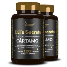 Óleo De Cártamo Carthamus tinctorious L Vitamina E 240 cápsulas softge
