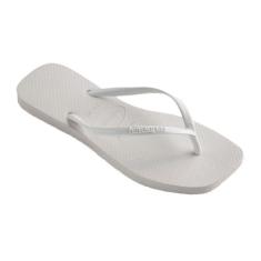 Chinelo Havaianas Slim Square 7015270 33/42, Branco, 35/36