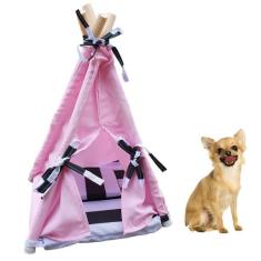 Caminha Cabana Pet Toca Oca Tenda Cama Cachorro Gato P Rosa - Pet Best