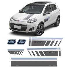 Faixa Palio Sporting Blue Edition 2015 Adesivo Capô Lateral - SPORTINO