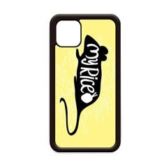 Capa com desenho de rato preto natural para iPhone 11 Pro Max para Apple Mobile Case Shell