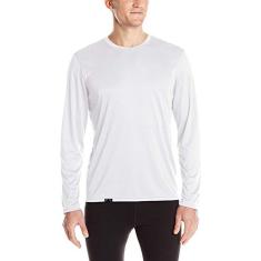 Camiseta Proteção Solar Permanente UV50+ Tecido Gelado – Slim Fitness GG Branco