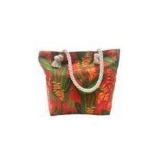 Bolsa Grande Para Praia E Piscina Em Tecido E Alça De Corda - Becky, V