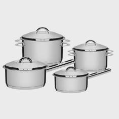 Jogo de Panela 4 Pcs Fundo Triplo Solar Tramontina