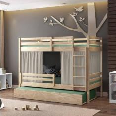 Treliche Teen Play Grades Proteção E Tenda Madeira Maciça Cas
