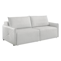Sofá 2 Lugares Retrátil Urban Linho Cinza 160 cm