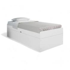 Cama Solteiro Camila Branco  - Framar Móveis