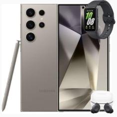 Smartphone samsung galaxy s24 ultra sms928b dual sim de 512gb titanium
