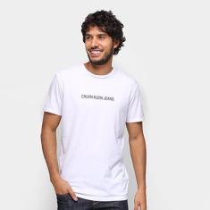 Camiseta Calvin Klein Jeans Logo Masculina-Masculino
