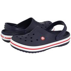 Crocs Tamanco Crocband masculino e feminino, Azul marino
