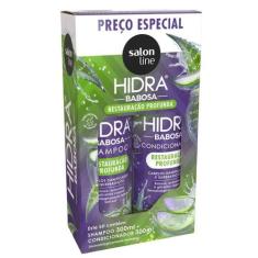 Kit Shampoo E Condicionador Hidra Babosa 300ml - Salon Line