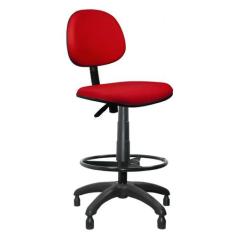 Cadeira Caixa Executiva Jserrano Vermelho - Ultra Móveis