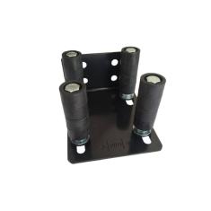 Guia Portão 4 X 1 Rolete 27,70X 70 Mm - Parafuso Parcial