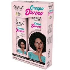 Shampoo + condicionador crespo divino  kit skala 325ml - Skala Cosméti