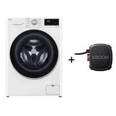 Combo LG Lava e Seca VC5 12kg Branca 127v + Caixa de som Bluetooth  XBOOM XG2 Bluetooth à prova d'água - CV3012WC5.XG2BK