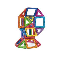Brinquedo Educativo De Montar Magnético Formagnéticos 56Pçs - Dican