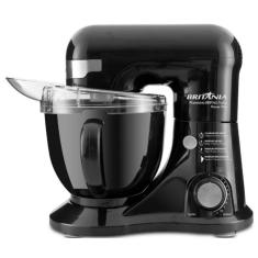 Batedeira Planetária Britânia Power Plus 4,5 Litros 12 Velocidades Bbp760p Preto 220v