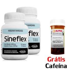 Kit com 2 Sineflex 150 Caps + Gratis Alpha Axcell Cafeina - Power Supplements