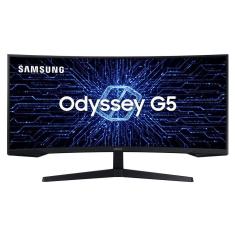 Monitor Gamer Samsung Odyssey G5 34&quot;, Ultrawide, 165Hz, 1ms, HDR10, HDMI, FreeSync Premium