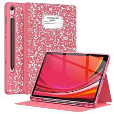 Supveco Capa para Samsung Galaxy Tab S9 11 polegadas com suporte para caneta S, [vários ângulos de visualização + despertar/hibernar automaticamente], capa fólio premium com suporte com capa traseira