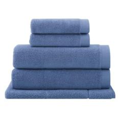 Jogo de Toalhas Buddemeyer Dual Air Gigante Azul 5 peças