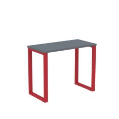 Mesa Madeira 900x450mm M90/45p25tub Grafito/Vermelho